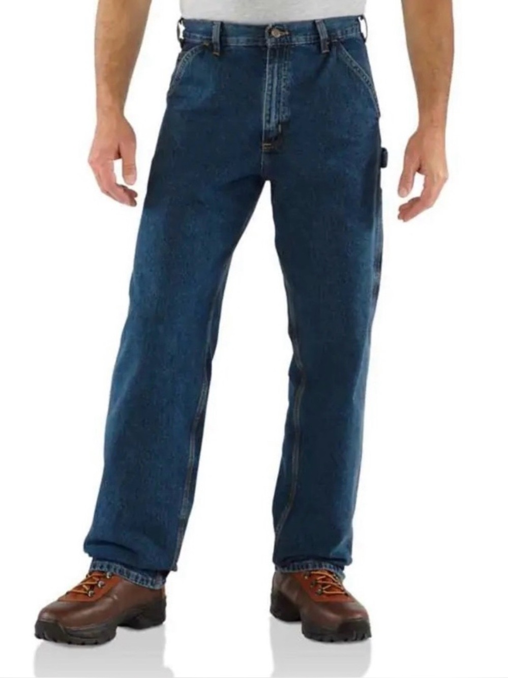 Carhartt Men's Dungaree Fit Work Jeans Size 50 x 30